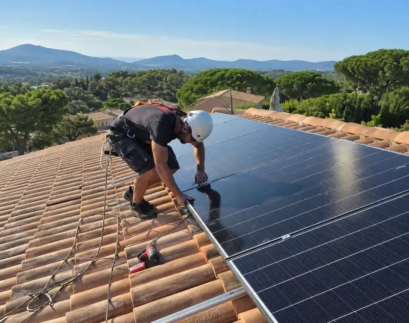 Installateur panneaux solaires Montceaux — pose photovoltaïque sur toiture